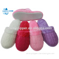 soft touching lady rubber plush slippers